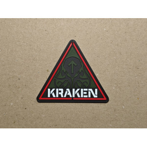 Шеврон ПВХ спецпідрозділ "KRAKEN" (КРАКЕН) Гумовий шеврон спецпідрозділу Кракен (AN-12-182-11)